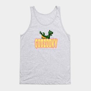 Godzooky Nephew of Godzilla Tank Top